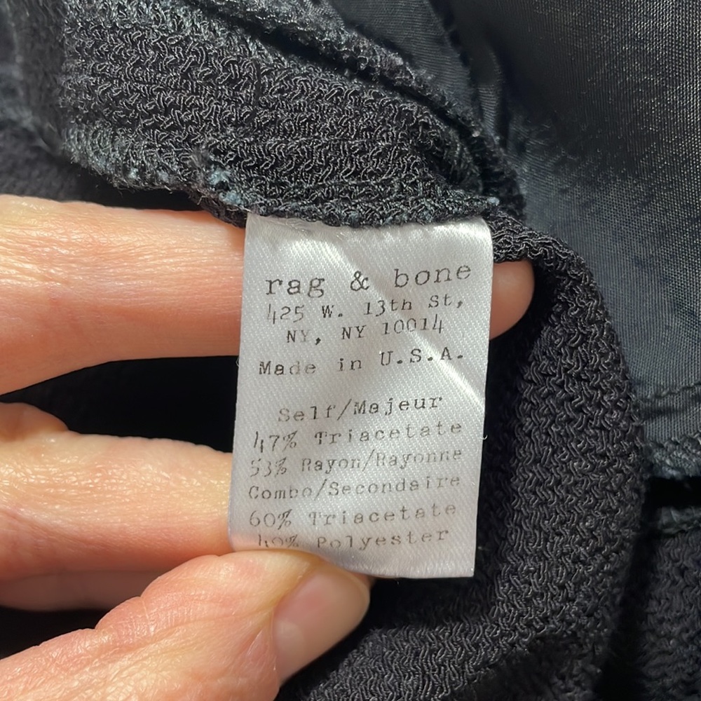 Rag & Bone Eloise Tuxedo Crepe Pants - image 7